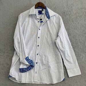 NEW Nick Graham Men's L/R Stretch Fit Performance Dress Shirt Pattern